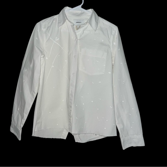 Current Elliott Cross-Back Ivie Shirt Size 0 - Picture 9 of 13